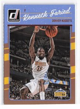 2016-17 Donruss #86 Kenneth Faried