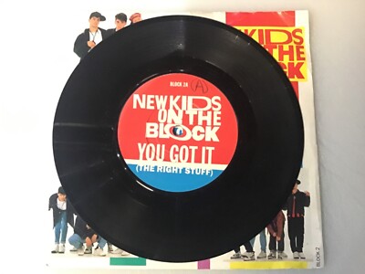 New Kids On The Block, You Got It ( the right stuff ) 7'' vinyl . U.K. number 1