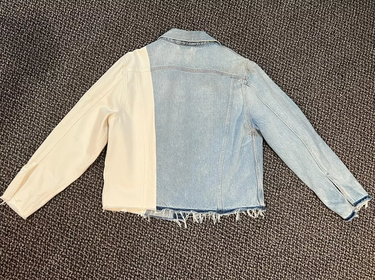 Off White x Levi's Denim Jean Jacket Virgil Abloh | eBay