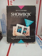 Showbox Photo Viewer, 3.5" X 5", Holds 40 Photos New Trl4 413