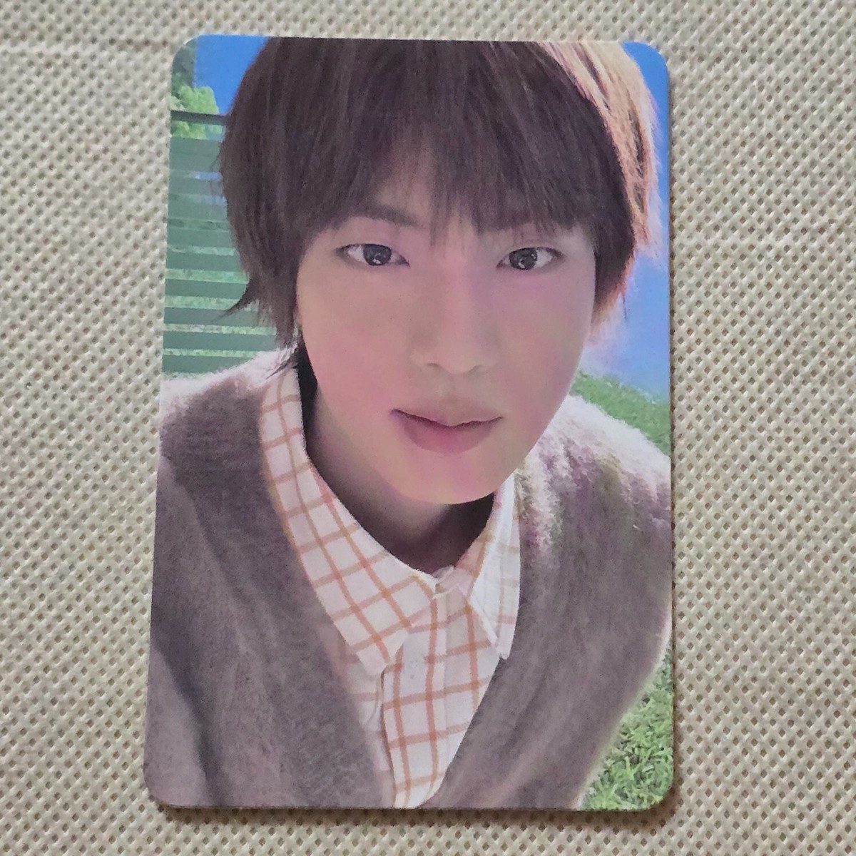 BTS JIN SOLO ALBUM(HAPPY+WEVERSE VER.) ALBUM ORIGINAL PHOTOCARD +