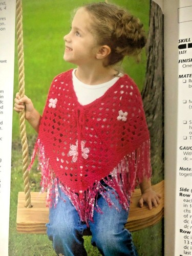 2 Knitting Crochet Pattern Books Poncho Perfection & Ponchos Panache 20 Designs! - Picture 10 of 12
