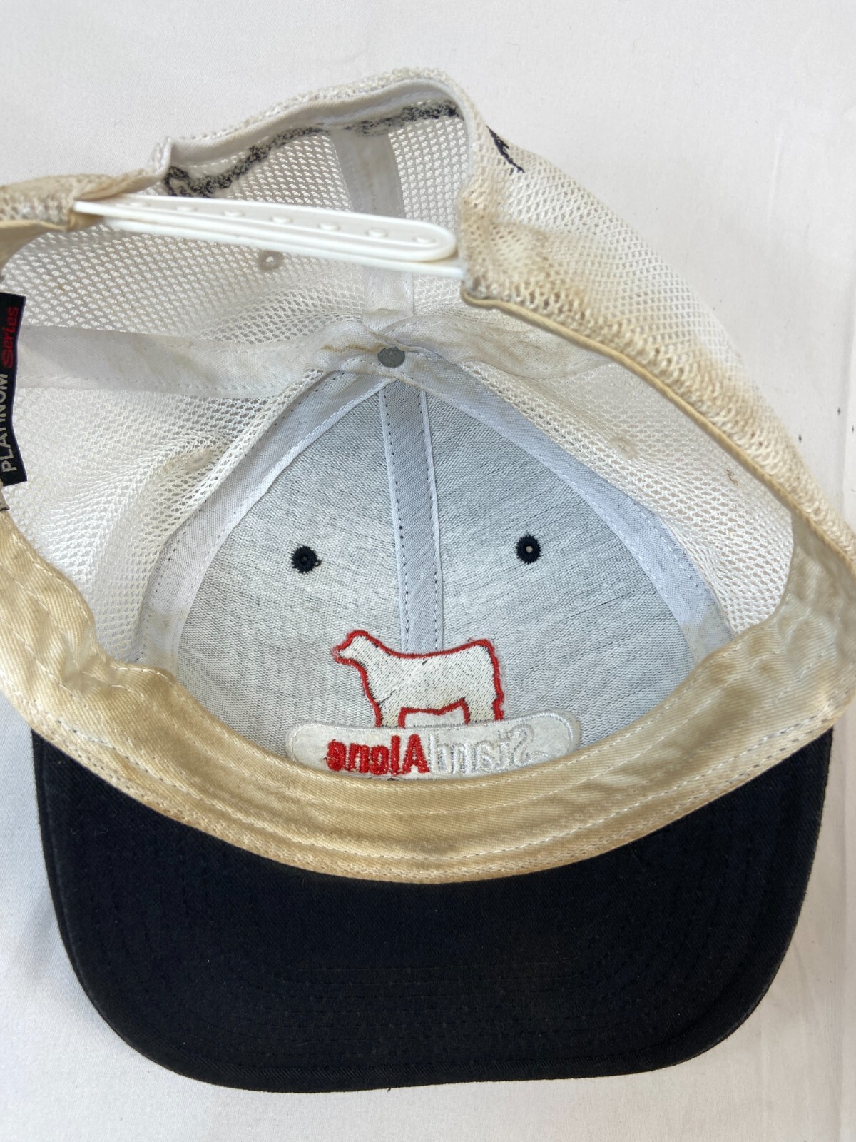 Stand Alone Cattle Baseball Cap Snapback Hat Mesh… - image 8