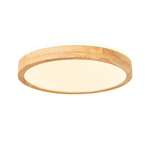 30CM LED Ceiling Light Wooden Surface Mount LED Ceiling Light Modern Simple 20W
