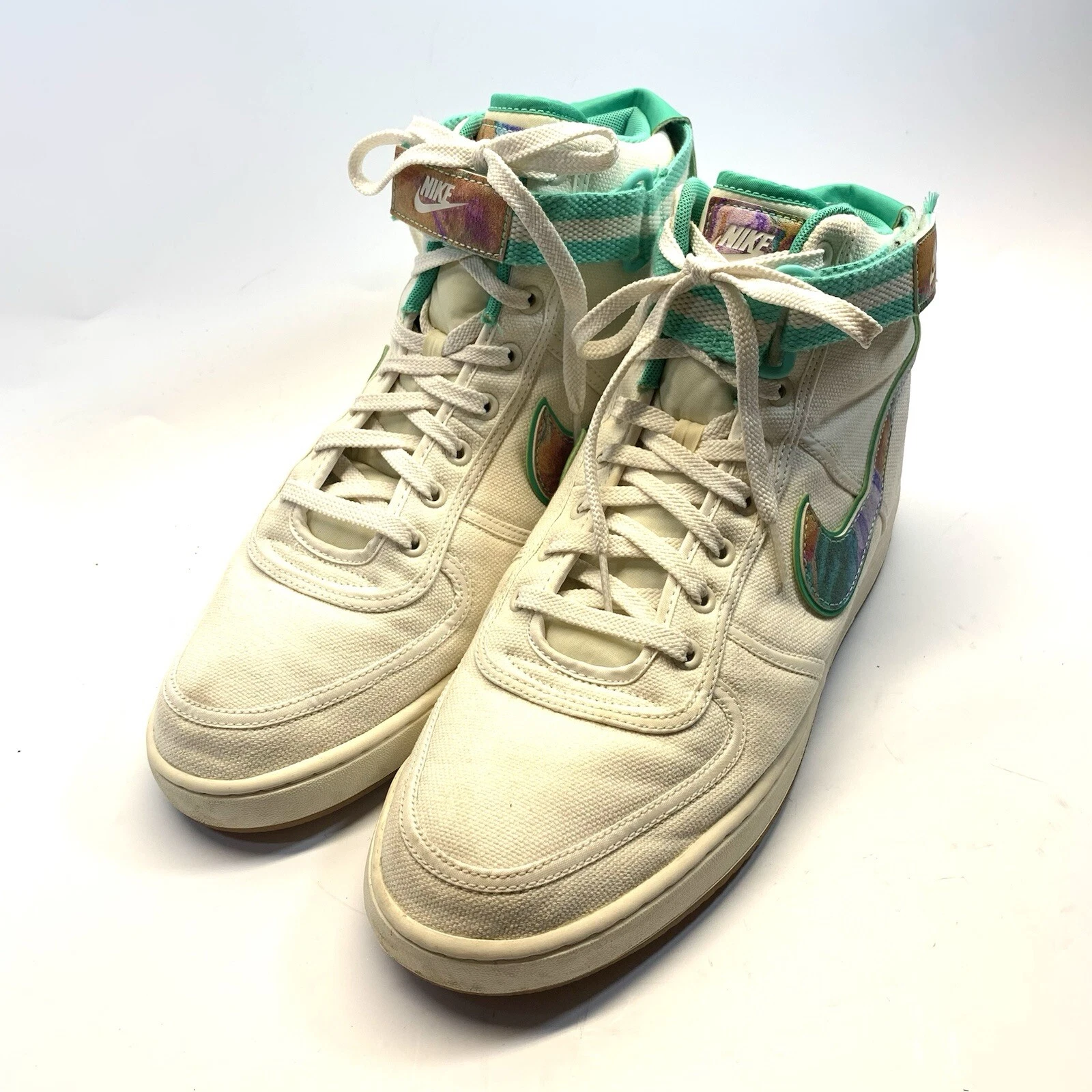 Chaussures montantes Nike Vandal High Supreme Alternate Galaxy homme 12 toile blanche