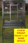 54" Large 1/2" Spacing 4-Levels Chew-Proof Ferret Sugar Glider Rabbit Rats Cage