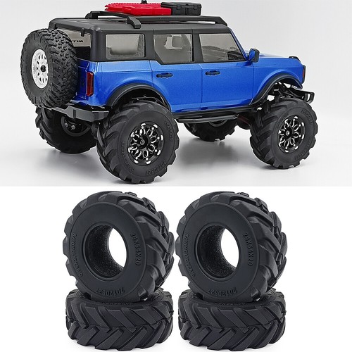 Neumáticos de rueda de goma suave todo terreno de 1,0" para gladiador SCX24 axial 1/24 - Imagen 5 de 15
