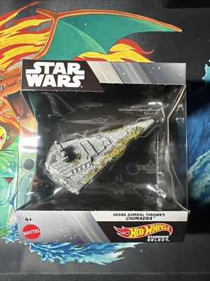 GRAND ADMIRAL THRAWN'S CHIMAERA #33 Hot Wheels Star Wars Starships Select 2024