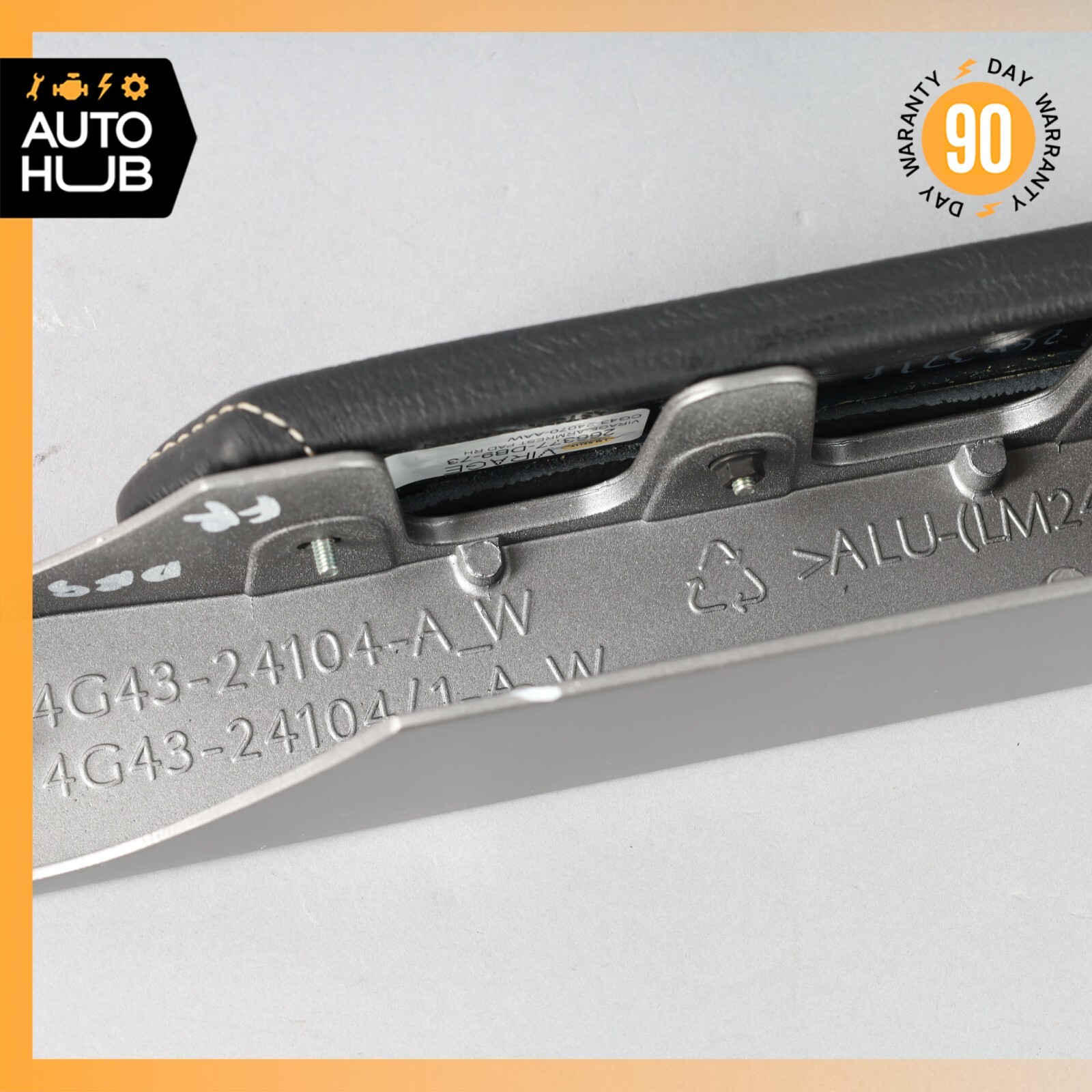 13-16 Aston Martin DB9 GT Interior Right Side Door Panel Handle w/ Armrest OEM