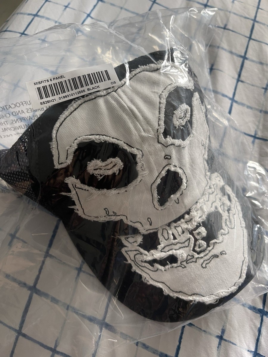 Supreme x The Misfits Mesh Back 6-Panel Hat Black | eBay