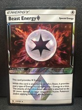average value of pokemon cards Beast Energy Prism Star (117/131) (SM06) Secret Rare Card Type Ultra Beast (TCG) - Bulbapedia,