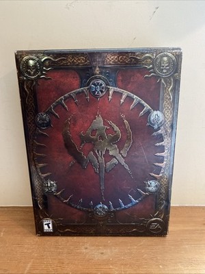 Warhammer Online: Age of Reckoning COLLECTOR'S EDITION PC 2008 Box Books & Discs