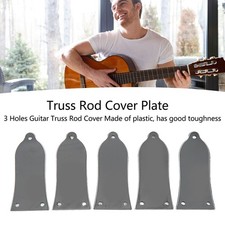 5PCS 3 Holes Truss Rod Cover Plastic Neck Adjusting Rod Cover Plates