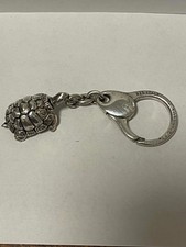Tiffany & Co. Turtle Keychain Key Ring Sterling Silver 925 Italy