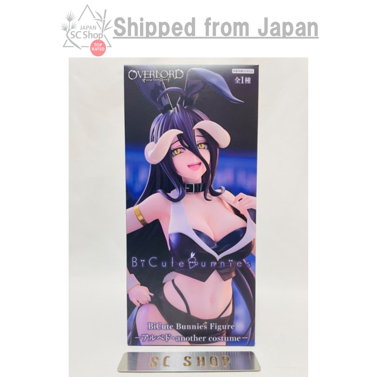 OVERLORD BiCute Bunnies Figure アルベド10個 OVERLORD Albedo BiCute Bunnies Figure another costume New Japan