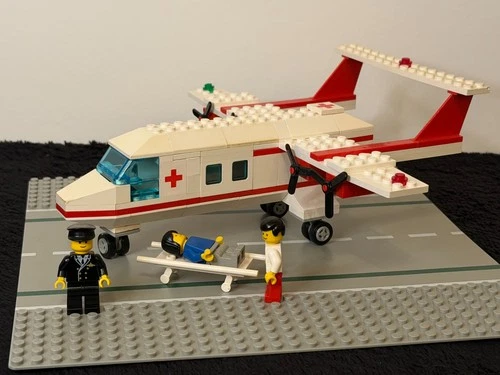 LEGO Med-Star Rescue Plane (6356) Vintage | 100% Complete