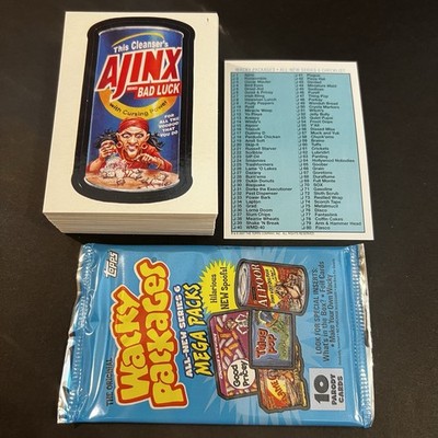 2007 TOPPS WACKY PACKAGES ANS6 ALL NEW SERIES 6 80 CARD BASE SET WITH WRAPPER