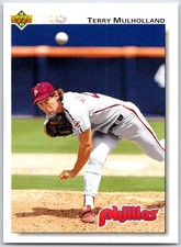 1992 Upper Deck Terry Mulholland #129 Philadelphia Phillies