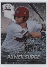 2021 Panini Prizm Draft Picks Power Surge Silver Prizm Ethan Wilson #PS-EW 1hf1