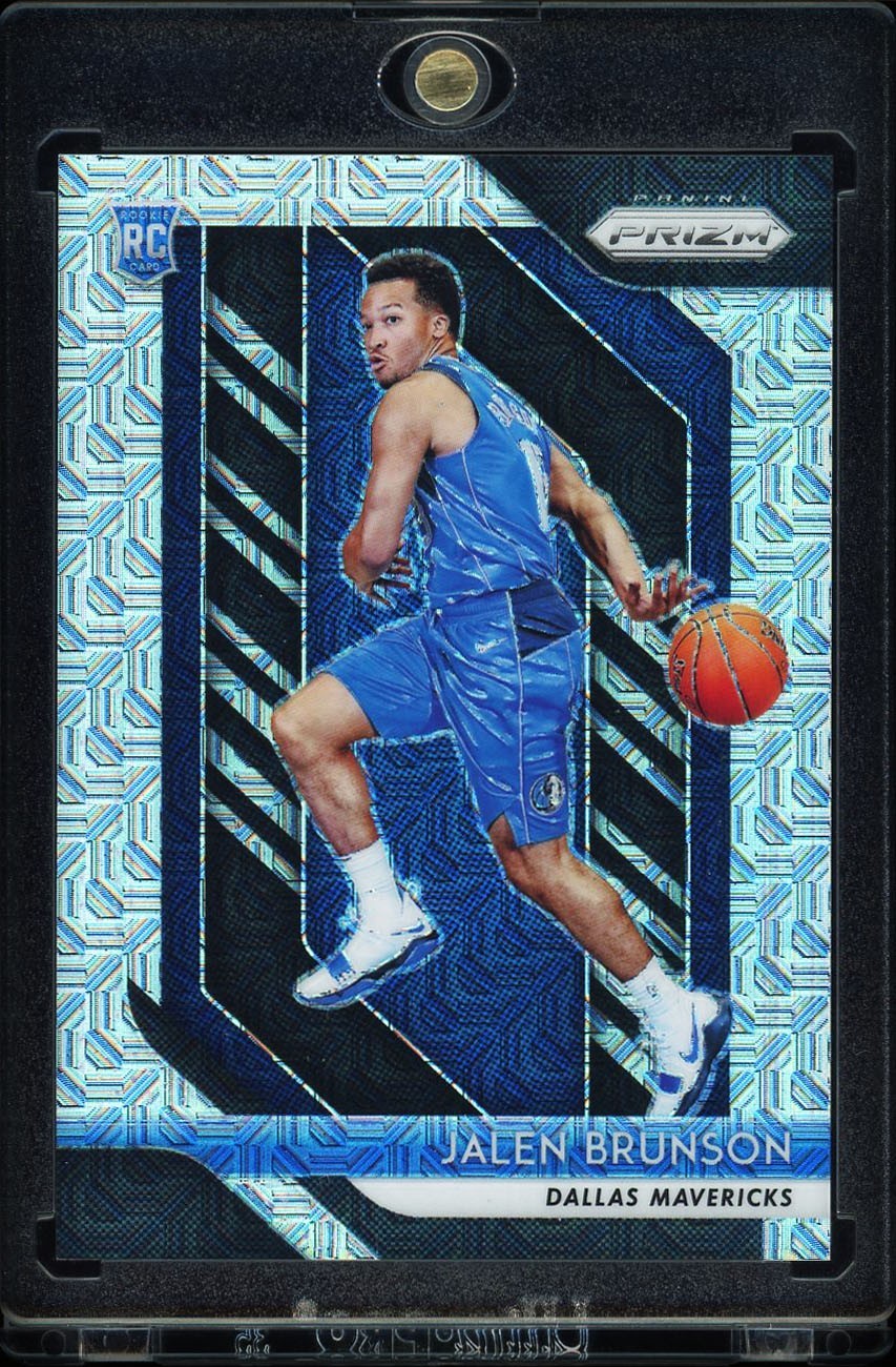 Jalen Brunson 2018-19 Panini Prizm #250 Mojo Prizm Rookie /25