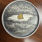 Lucky Rips “Friends, Not Food” 2 Troy Oz .999 Silver/.25 Gram Gold- Serial #097