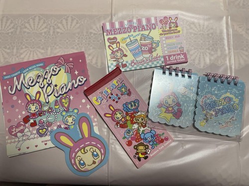 mezzo piano notepad stationery Heisei retro #f449e8 - Picture 8 of 24