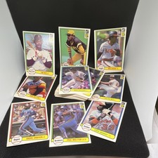 Donruss 1982 MLB Baseball 50 Card Lot Jim Rice Rod Carew Gossage Sutton Dawson
