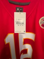 NWT Kansas City Chiefs Patrick Mahomes Nike Football Jersey Youth Kids Lg. 100