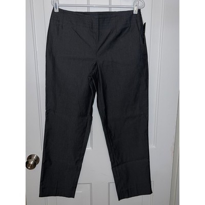 NWT Nic Zoe Size 8 Deep Indigo Style Straight Leg Pants New With Tags