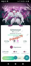 Pokemon Shiny Gigantamax Grimmsnarl With Special Background - Tr.a.d.e or P.T.C