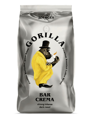 Joerges Gorilla Espresso Bar Crema 1000g Kaffee #1907176