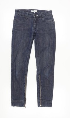 Lee Damen Jeans blau Skinny Größe 26 mit Knöchelreißverschlüssen