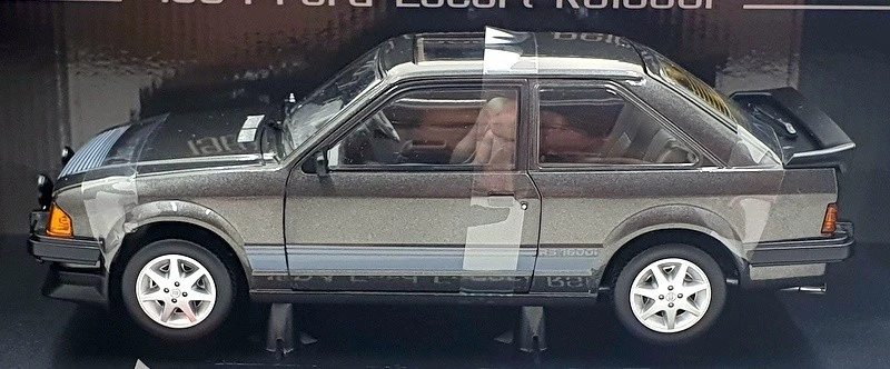 Sun Star 1/18 Scale Diecast 5000R Ford Escort RS1600i RHD 1984 Gaphite Grey - Image 3 of 4