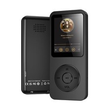 64GB MP3 Player with Bluetooth 5.3, 1.8 inch Screen Portable Music Player wit...