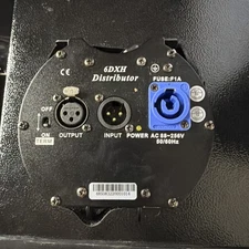 6DXH DMX Splitter 6 Output Signal Amplifier DMX Distributor for Stage Light