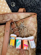 Mini Keychain Seasonings Travel Size Food Lov...