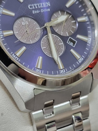 Citizen Herren Klassischer Chronograph Datum Eco-Drive Silber 41MM CA4510-55L $495 - Bild 8 von 9