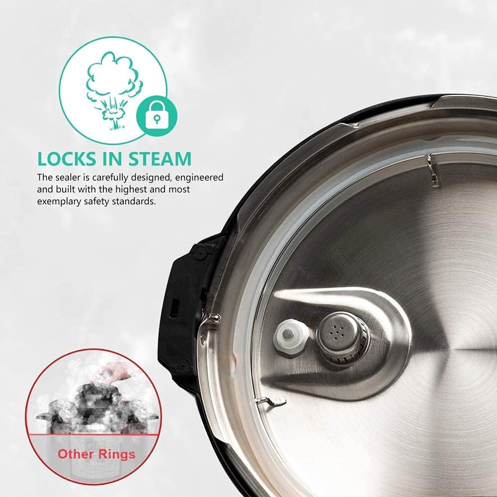 Original Sealing Ring Compatible with Ninja Foodi 6.5 Quart and 8 Quart Pressure