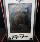 1999 UPPER DECK MICHAEL JORDAN TRIBUTE 24K GOLD LIMITED EDITION BASKETBALL CARD!