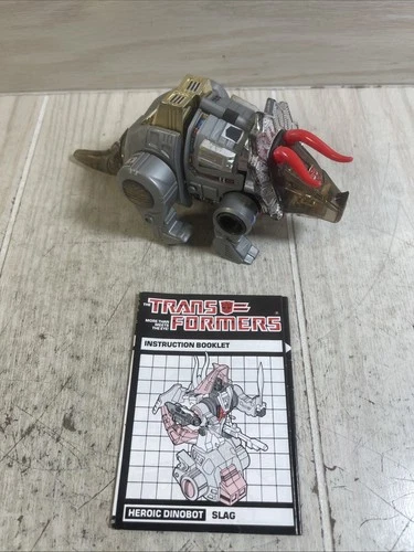 Hasbro Transformers G1 Slag Action Figure 1985 Original Vintage Not Complete