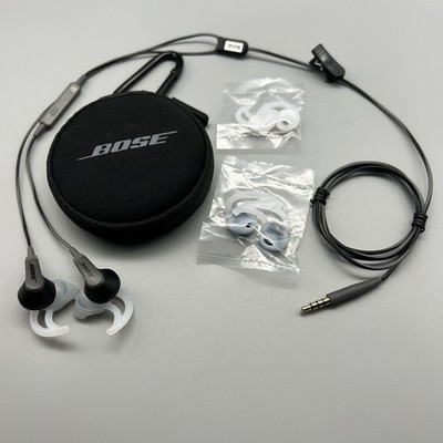Bose SoundSport Wired 3.5mm Jack Earbuds In-ear Headphones Charcoal Earbuds#1