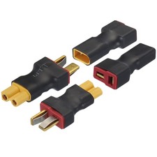 1Set XT30 Male to T-Plug Female 1Set XT30 Female to T-Plug Male Connector