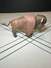 Vintage Playmobil Buffalo Bison Wild Animal Western 1988