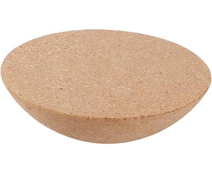 Kork Halbkugel Balance Board Ø30 cm aus Naturkork Sport Fitness Training