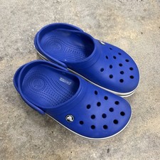 Crocs Crocband Classic Shoe Unisex Blue Womens 7 Mens 5 Slip-on Comfort