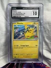Pikachu 190 Black Star Promo CGC 10 Pokémon TCG SV World Championships STAMPED