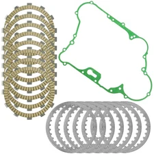 Clutch Friction Plates And Gasket Kit for Kawasaki KLR650 KL650 1989-2010