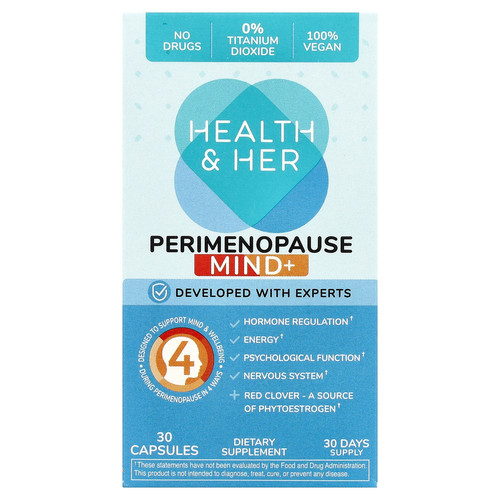 Perimenopause Mind+, 30 Capsules