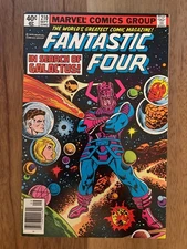 FANTASTIC FOUR #210 (Marvel, 1961) VG+ Galactus