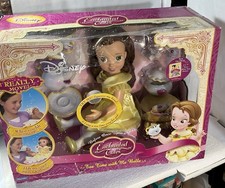 Disney Princess Tea Time With Me Belle Playset New In Box Sealed 2007